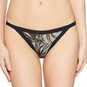 Hurley Women's Quick Dry Koko Surf Bikini Bottom in Dark Stucco